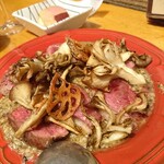 鴨と舞茸のソテー