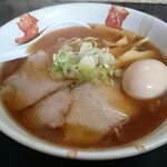 大勝食堂 - ラーメン  650円&味玉  50円