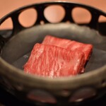 窯焼き割烹 黒泉 - サーロインしゃぶしゃぶ