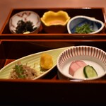 窯焼き割烹 黒泉 - ご飯のお供