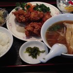 家縁 - 唐揚げ定食♪　９８０円ナリ～(o^∇^o)ﾉ