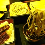 豊ろ香 - 「うな丼蕎麦セット」①