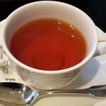 カフェ木村家 - ドリンクセットは紅茶(ストレート)