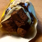 スイーツ ねこじ - ガトーショコラクレープ。