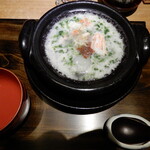 御料理 光安 - 津居山産セコガニと小蕪の小鍋仕立て