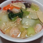 中国料理 堀内 - えびそば 塩(990円)