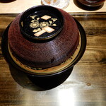 御料理 光安 - 蕎麦がきの白味噌仕立て