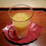 御料理 光安 - 紅マドンナの冷やし葛よせ