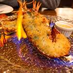 Caldo - オマール海老のチーズパン粉焼き