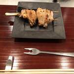 Yakitori Torishiba - 大山鶏手羽先塩焼き