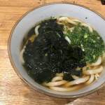 金町うどん - わかめうどん