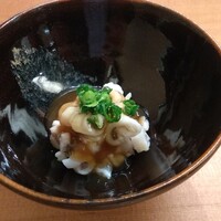 祇園 川上 - カワハギのポン酢餡