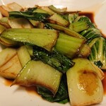 上野 - 青梗菜の炒め物