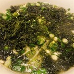 上野 - 和布蕪と岩海苔のラーメン