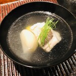 神楽坂 石かわ - 大分県豊後水道の白甘鯛　蕪