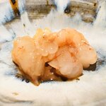 神楽坂 石かわ - 島根県境港のボタンエビ　海老味噌　海老の子