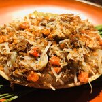 神楽坂 石かわ - 島根県境港の香箱蟹　内子　外子　味噌　餅米の飯蒸し