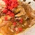 ホルモン焼肉 美津 - スタミナ丼に生タマぶっかけからの刻み紅生姜パラリ