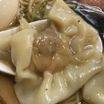 らーめん本竈 - 海老わんたん