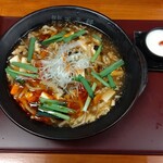 担担麺や 天秤 - 酸辣湯麺