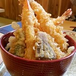 食楽 粋蓮 - 海老天丼