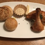 カスターニエ　軽井沢ローストチキン - ローストチキンsサイズ パン