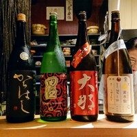 むろい - 日本酒のラインナップ