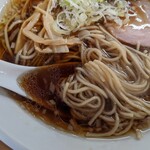 中華そば 鶴亀 - 中華そば醤油アップ