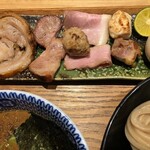 中華蕎麦 とみ田 - 特選全部のせトッピング