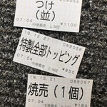 中華蕎麦 とみ田 - 食券