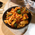 焼肉 はせ川 - 自家製キムチ110円