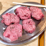 焼肉 はせ川 - 上タン1078円