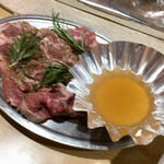 焼肉 はせ川 - ラム焼660円