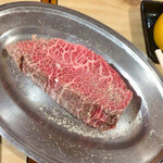 焼肉 はせ川 - ミスジ1738円