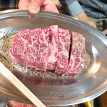 焼肉 はせ川 - ザブトン1738円
