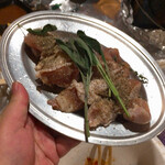 焼肉 はせ川 - イベリコ豚ハーブ焼き660円