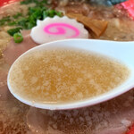 牟岐５５ラーメン - 旨味油がたっぷり浮いてます＾＾