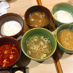 焼肉 はせ川 - つけ麺のつけ汁