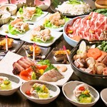 Sankai Tei - 冬の宴会コース選べる鍋料理