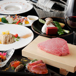 神戸牛すてーきIshida. - 特撰神戸牛コース⁽シャトーブリアン⁾