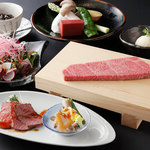 神戸牛すてーきIshida. - 神戸牛ステーキランチコース⁽肩ロース⁾