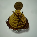 コム・ヴァカンス - 2011年11月　モンブランです。小ぶりですが、ギュッと味が詰まっている印象です。