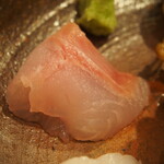 みね - お造り（苫小牧 活〆ホッケ）