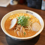 みそのはじめ - 料理写真:北海道コーンラーメン+煮卵☆