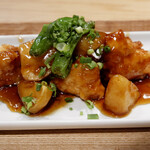 MUJI Diner - 筑波地鶏の黒酢炒め