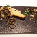 フロリレージュ - 筍のロースト 茸のクリームソース