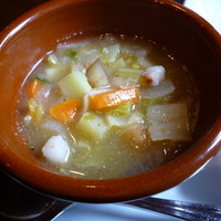 Restaurant AKIOKA pere et fils - 具沢山野菜スープ