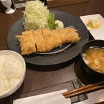 とんかつ 針の山 - ロースカツ1200円