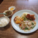 鳳凰 - 中華ランチ（990円）2019年12月