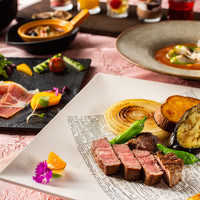 【ランチ】[桜からの贈り物コース]鮑や魚の鉄板焼き・選べる牛肉等全9品10,000円(税込)～
